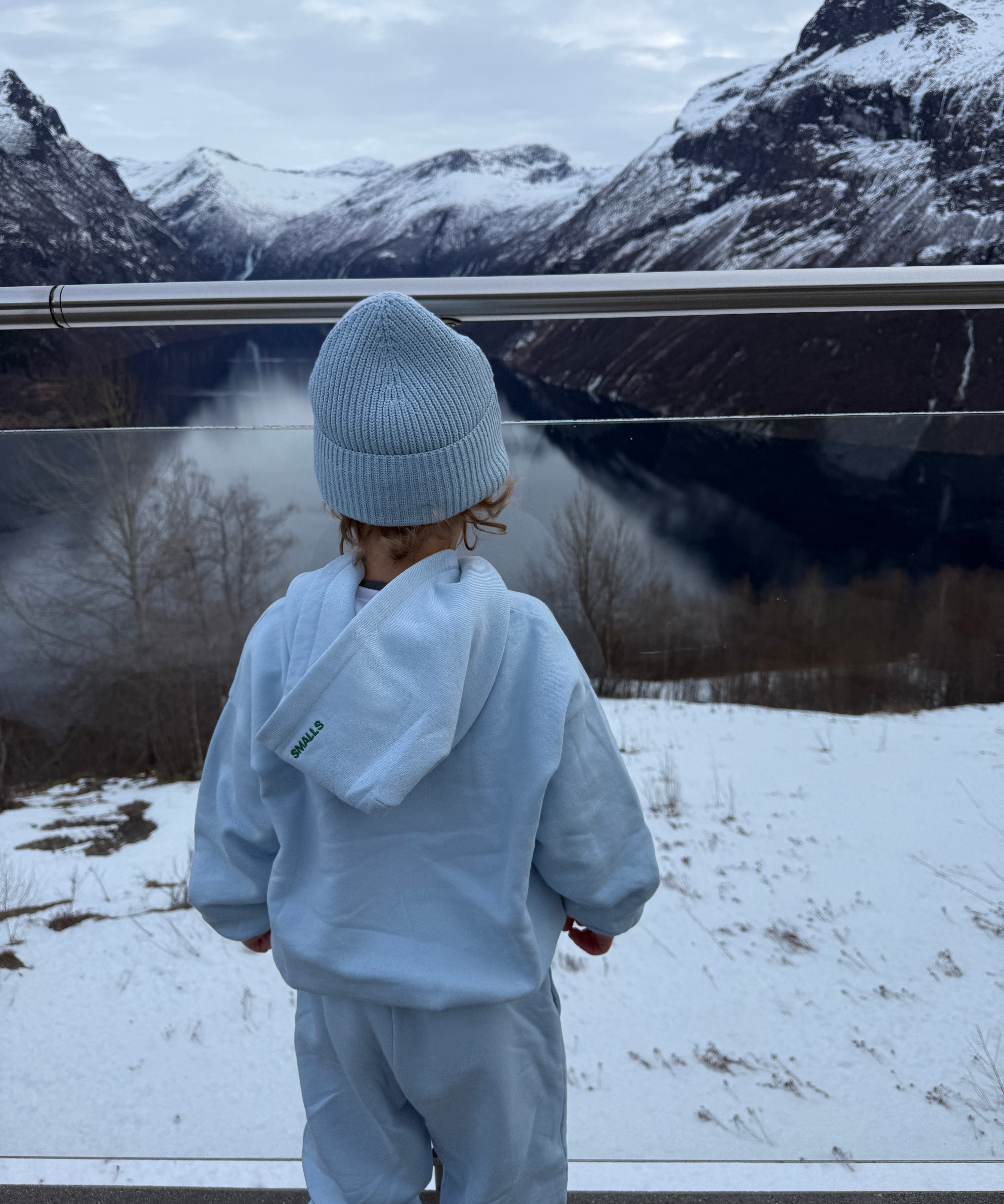 Leo Brushed Trousers 0014 Cashmere Blue