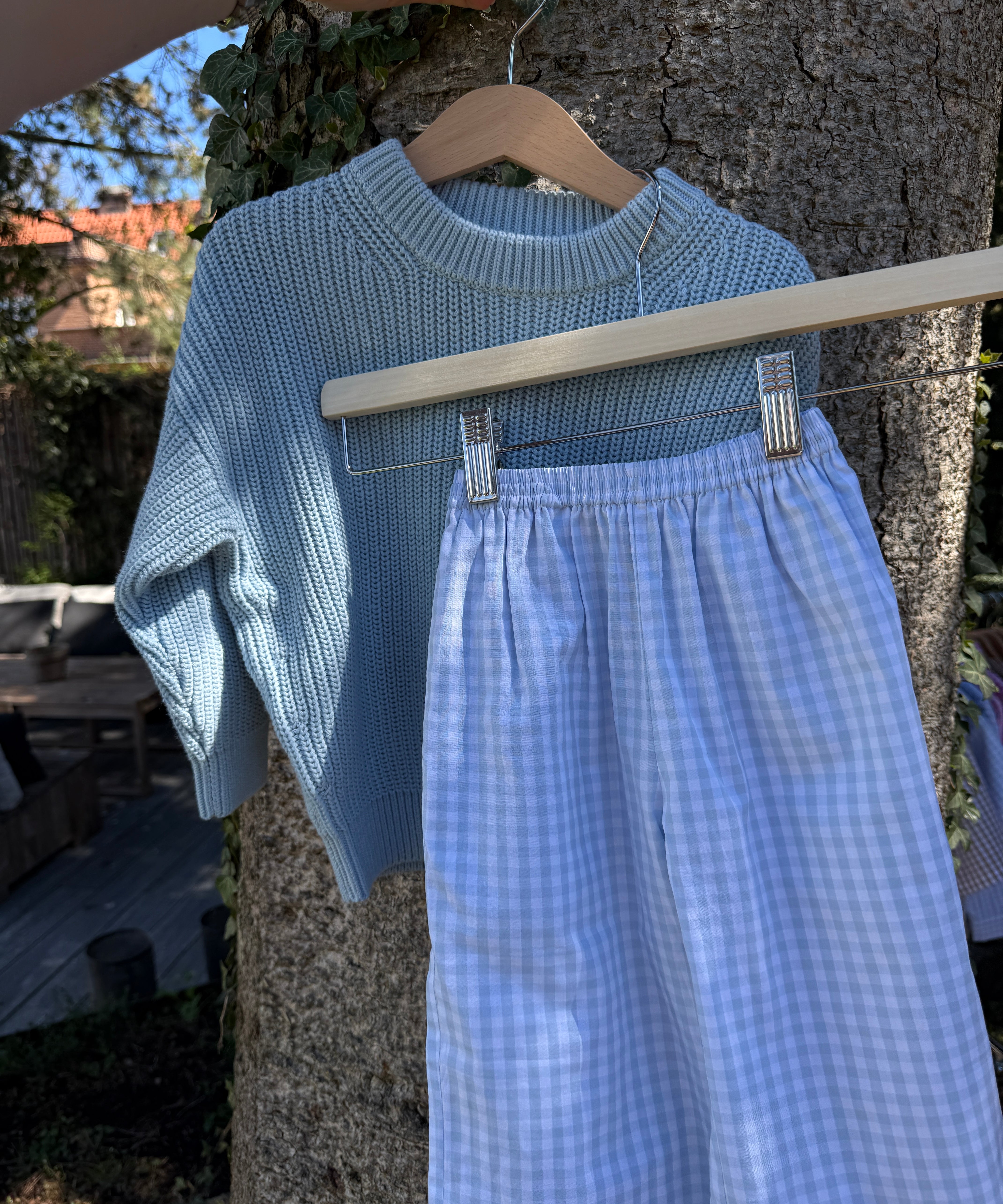 Cleo Light Pants Cashmere Blue