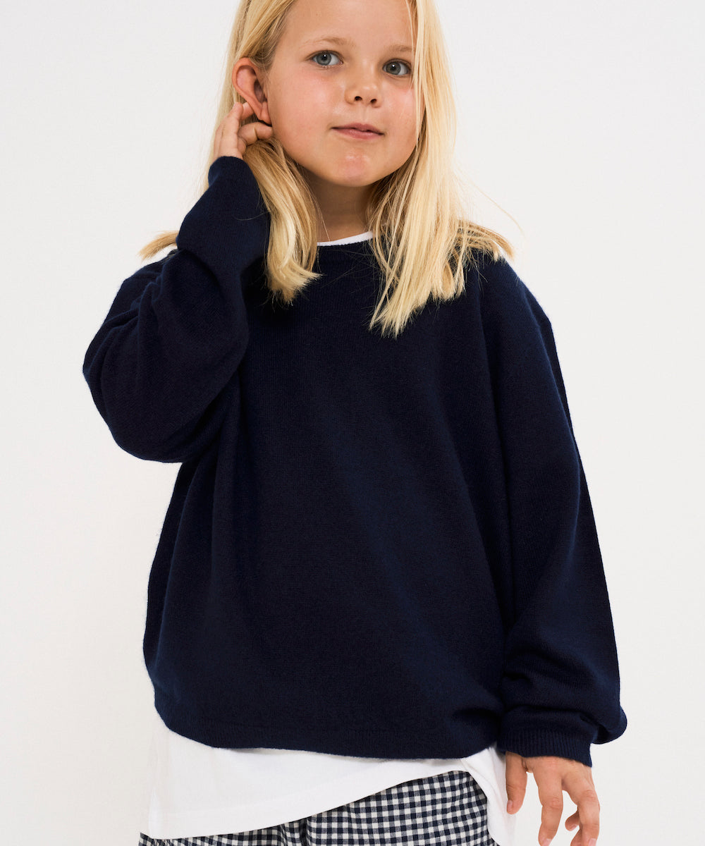 Cleo Heavy Trousers 0006 Navy Blazer Ch.