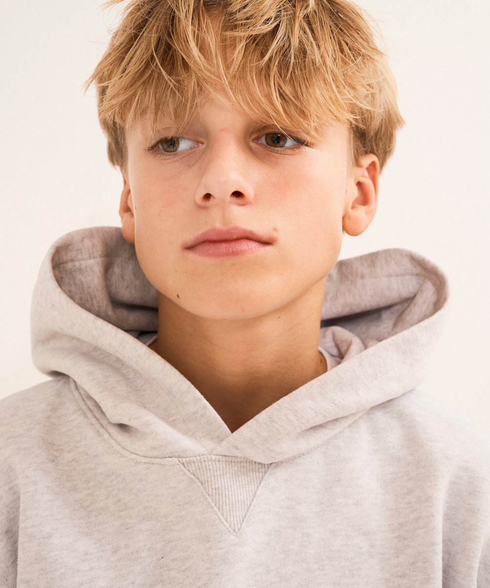 Leo Hoodie 0003 Light Grey Mel