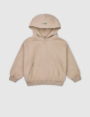 Leo Brushed Hoodie 0014 Silver Mink